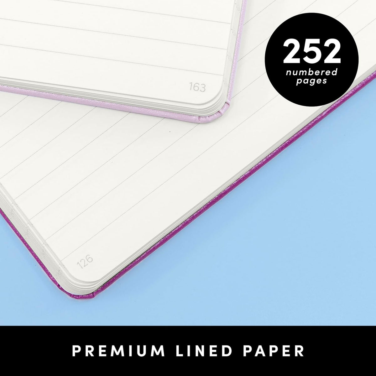 Paperage Notebook 252PG Casebound Lined
