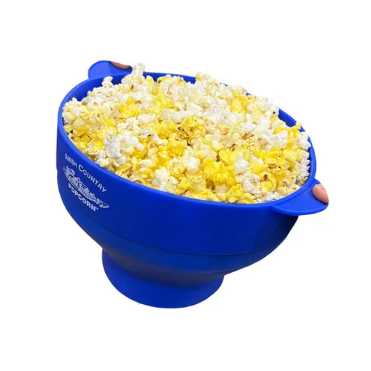 Silcone Microwave Popper | Blue
