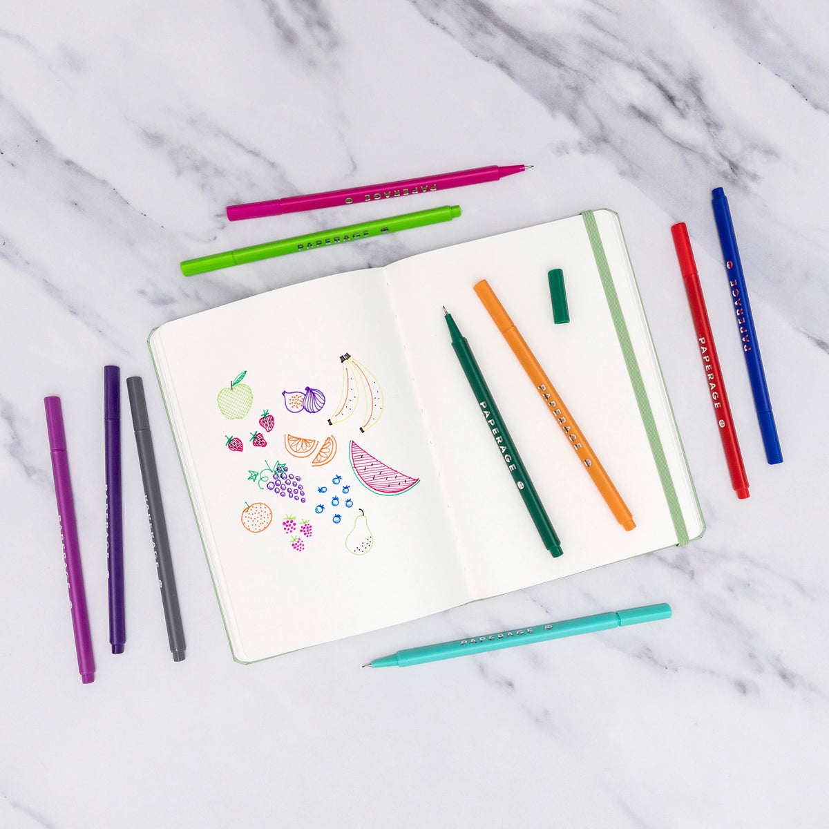 Paperage Fine Liner Pens 12 pk