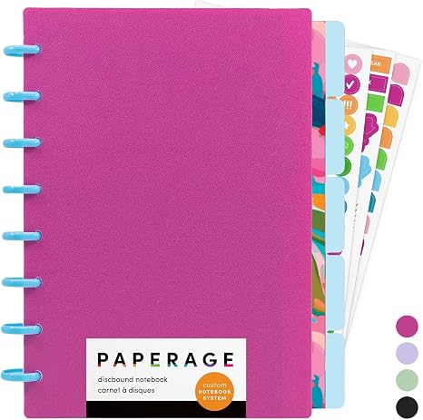 Paperage Medium Discbound Notebook