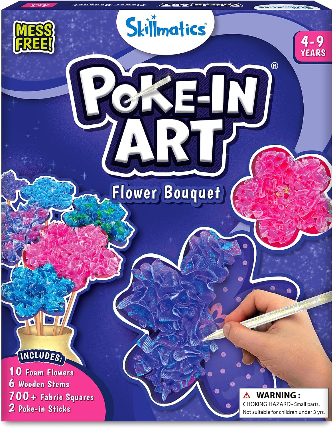 Poke-In Art | Flower Bouquet