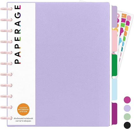 Paperage Large Discbound Notebook