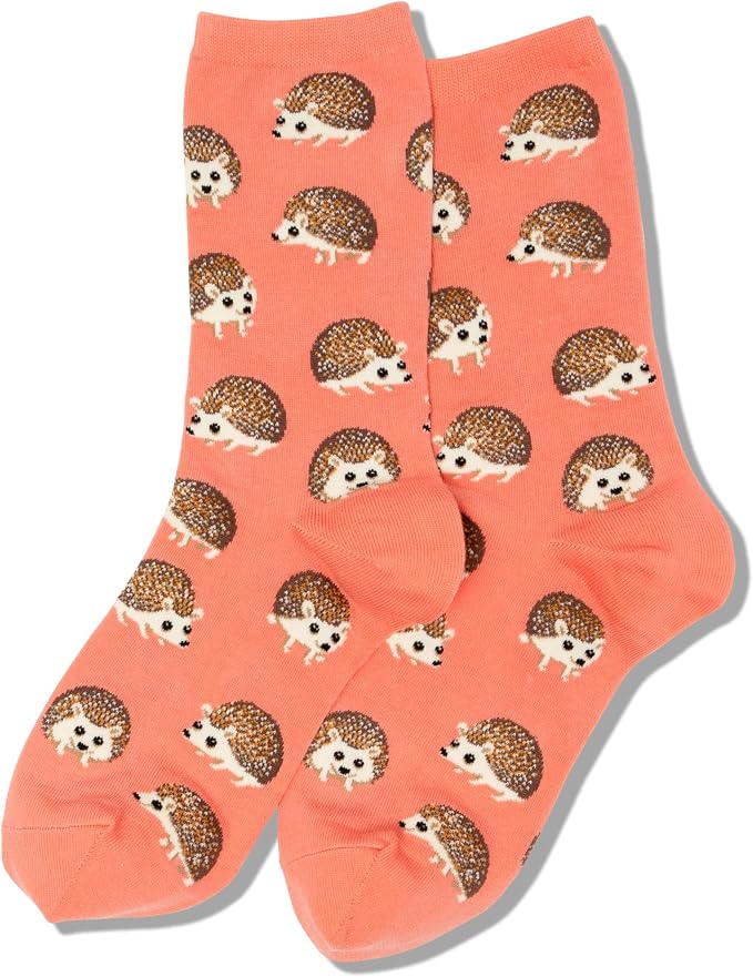 HEDGEHOG CREW-CORAL-WOMENS