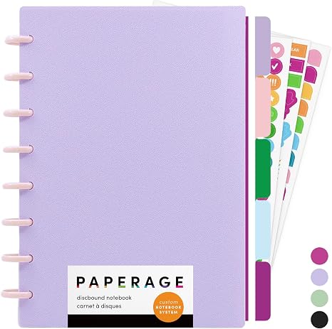 Paperage Medium Discbound Notebook