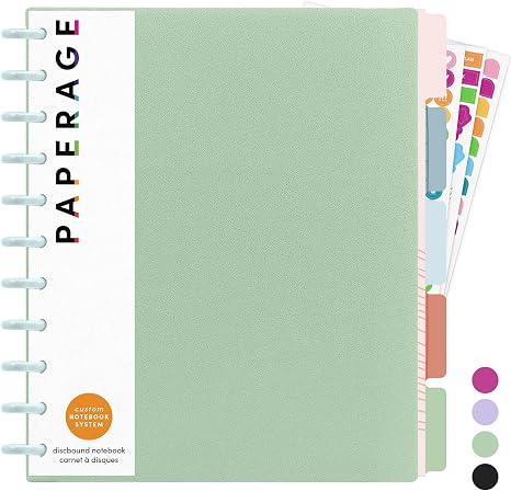 Paperage Large Discbound Notebook