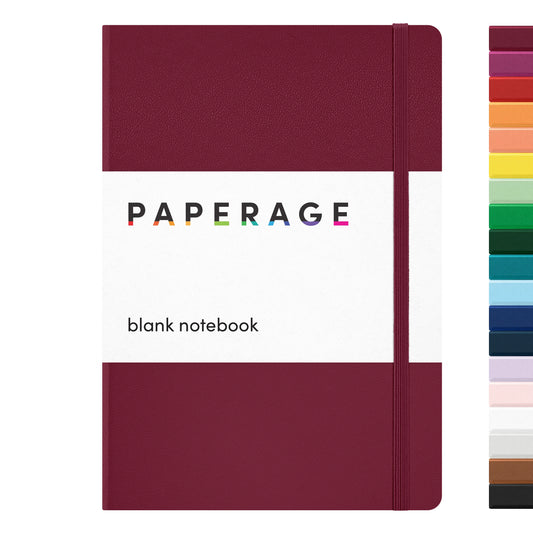Paperage Blank Pocket Casebound Lined