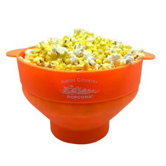 Silcone Microwave Popper | Orange