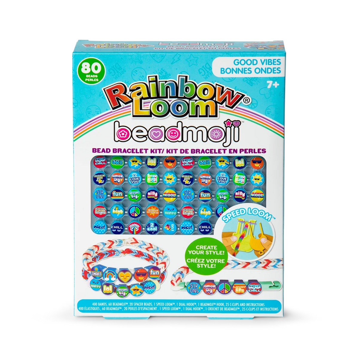 Beadmoji Bracelet Kit- Good Vibes