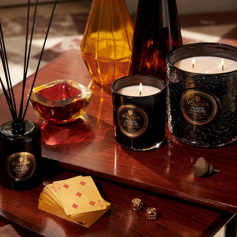 Ambre Lumiere - Reed Oil Diffuser
