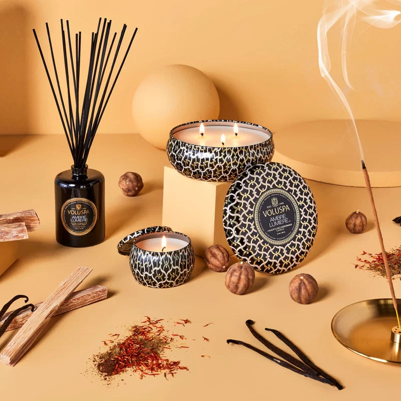 Ambre Lumiere - Reed Oil Diffuser
