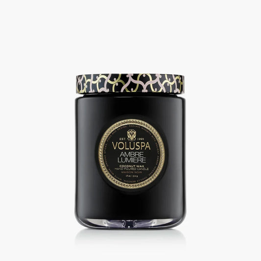 Ambre Lumiere - Large Jar Candle
