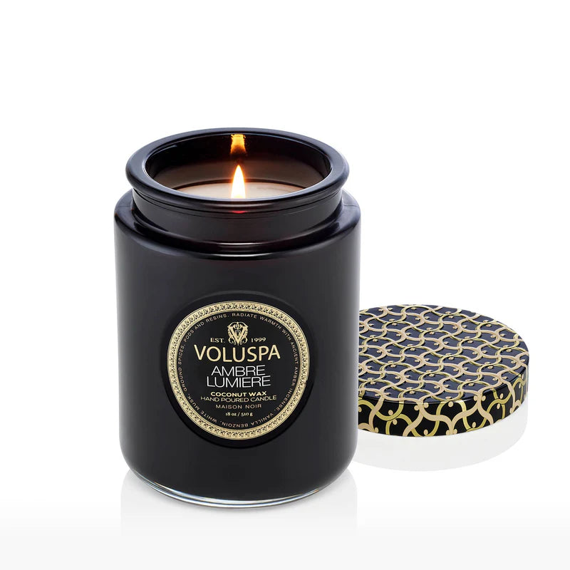 Ambre Lumiere - Large Jar Candle