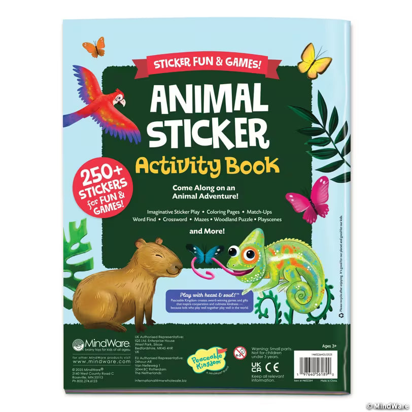 Animals Sticker Activity Book