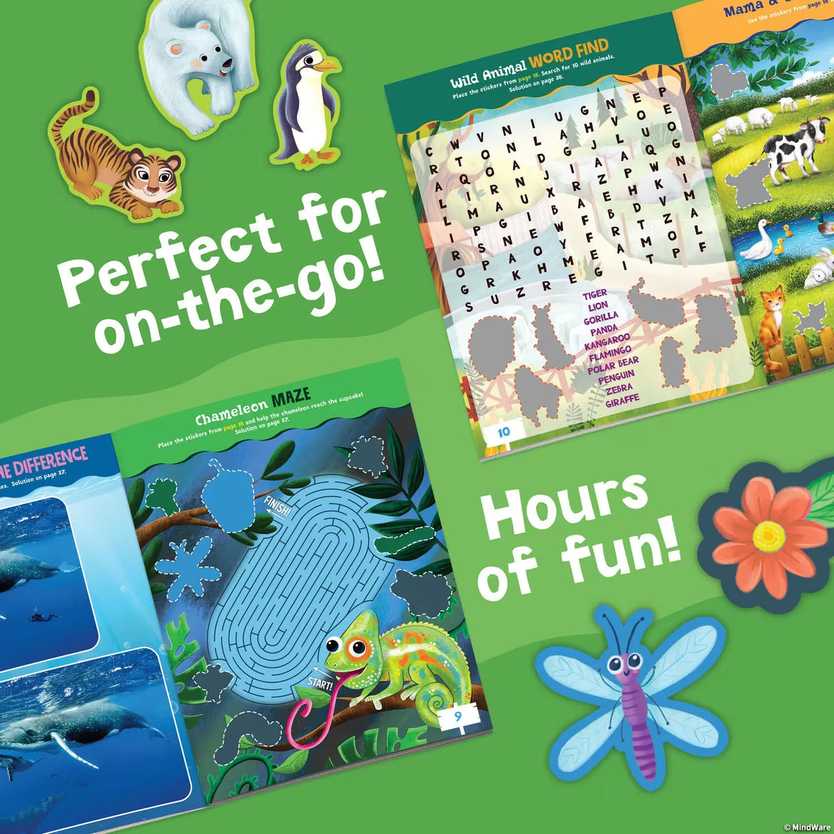 Animals Sticker Activity Book
