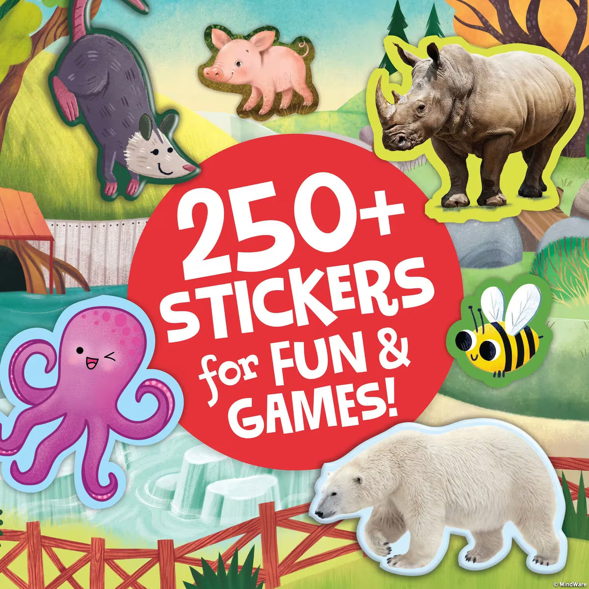 Animals Sticker Activity Book