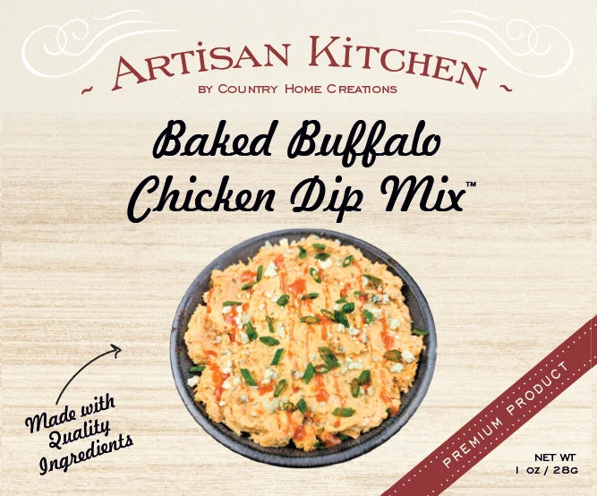 Artisan Kitchen | Baked Buffalo Chicken Dip Mix
