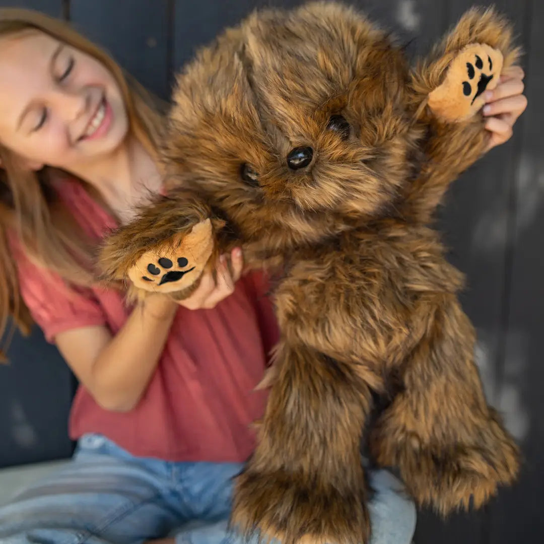 18" FLUFF'EMS Biggy Bigfoot Plushee