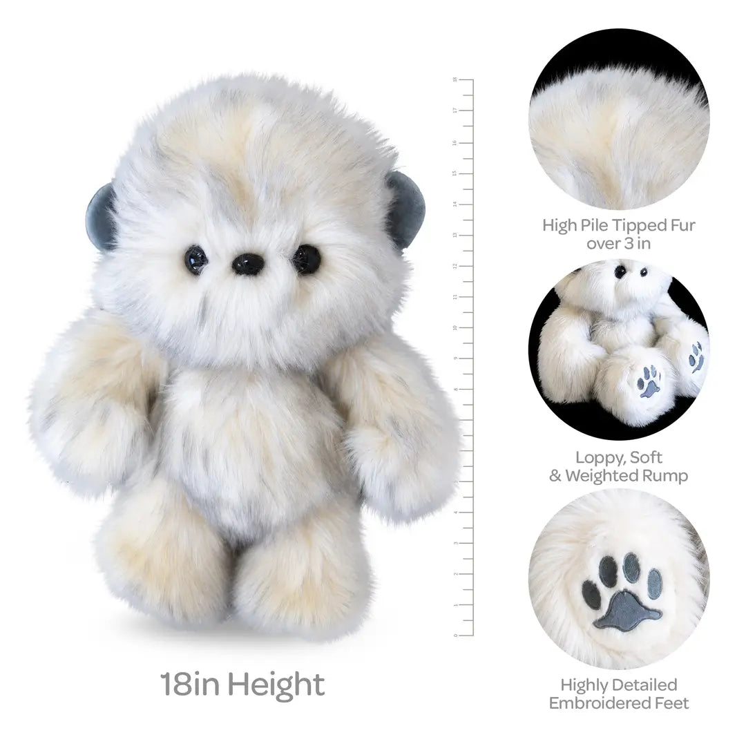 Super Loppy & Squishy 18" Eddy the Yeti Plush