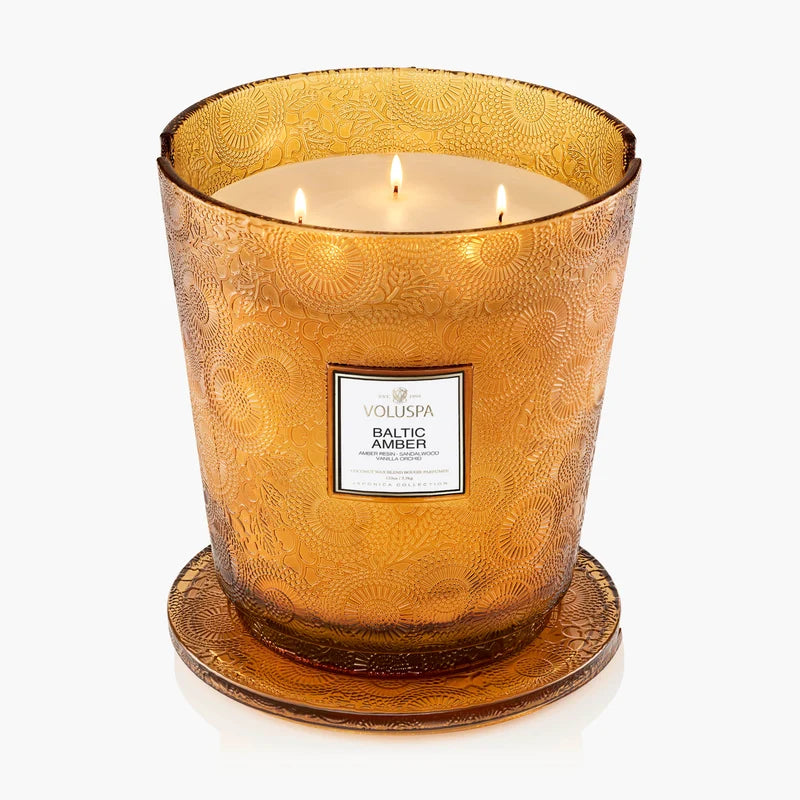 Baltic Amber - 5 Wick Hearth Candle