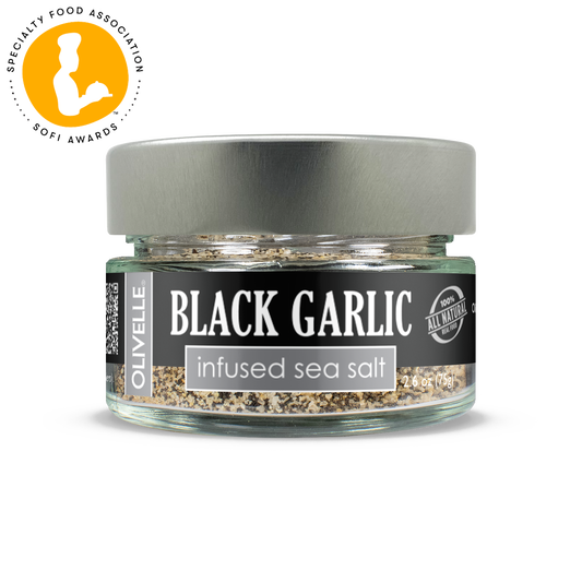 Black garlic sea salt