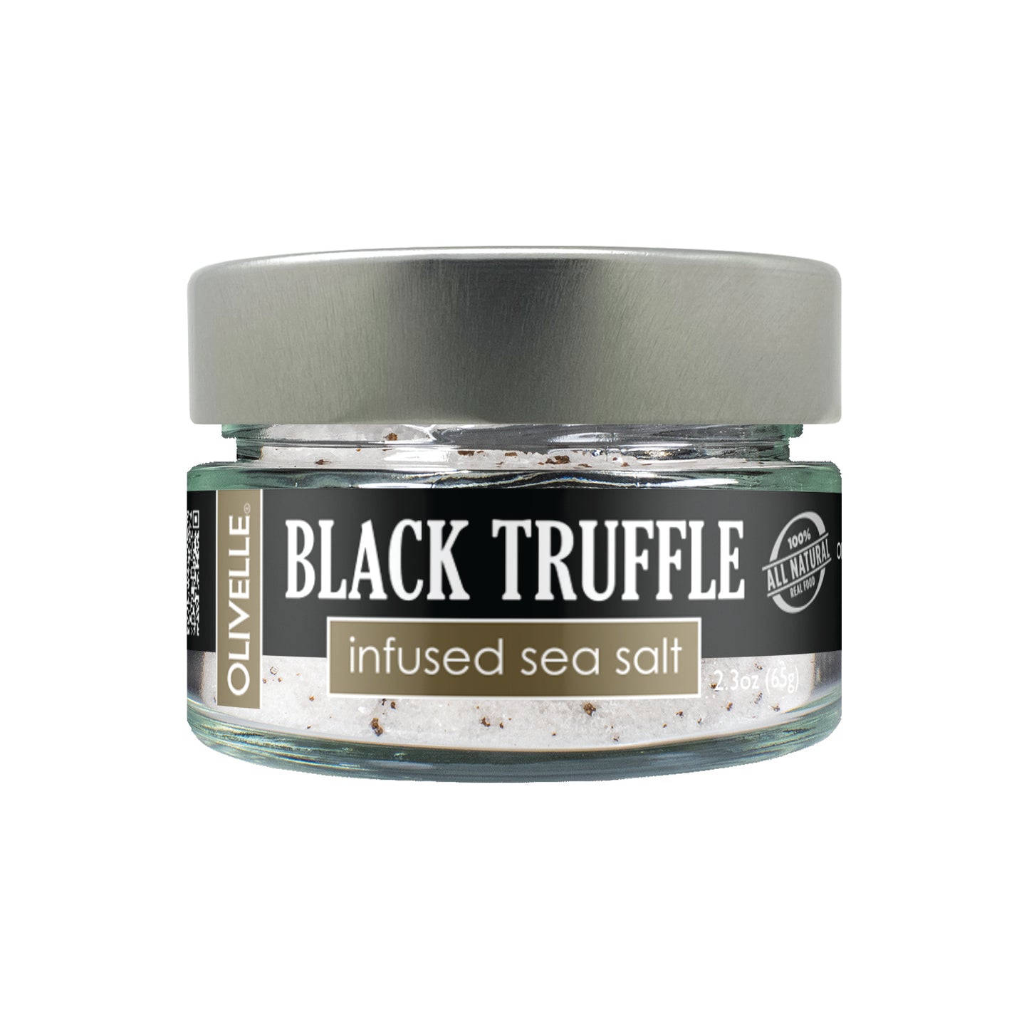 Black truffle infused sea salt