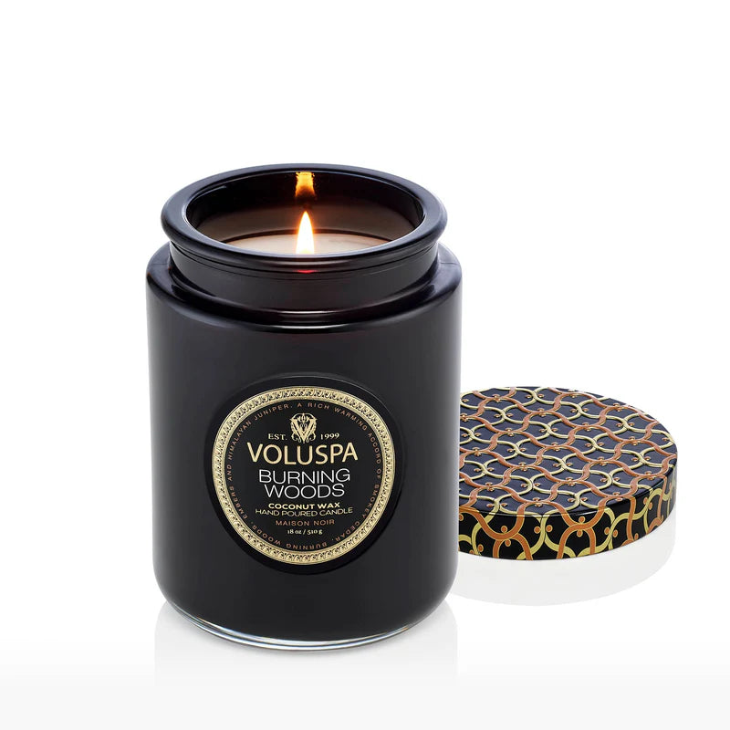 Burning Woods - Large Jar Candle