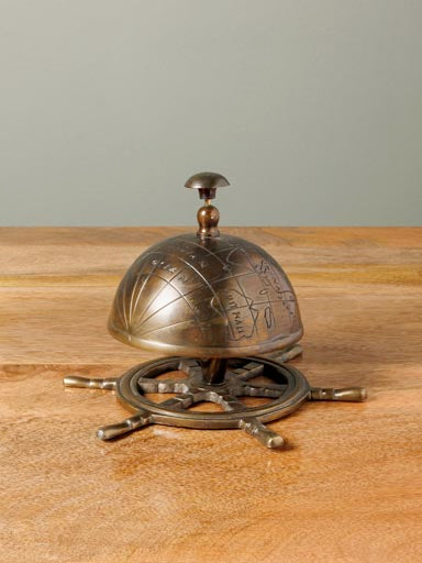 Golden Desk Bell Captain