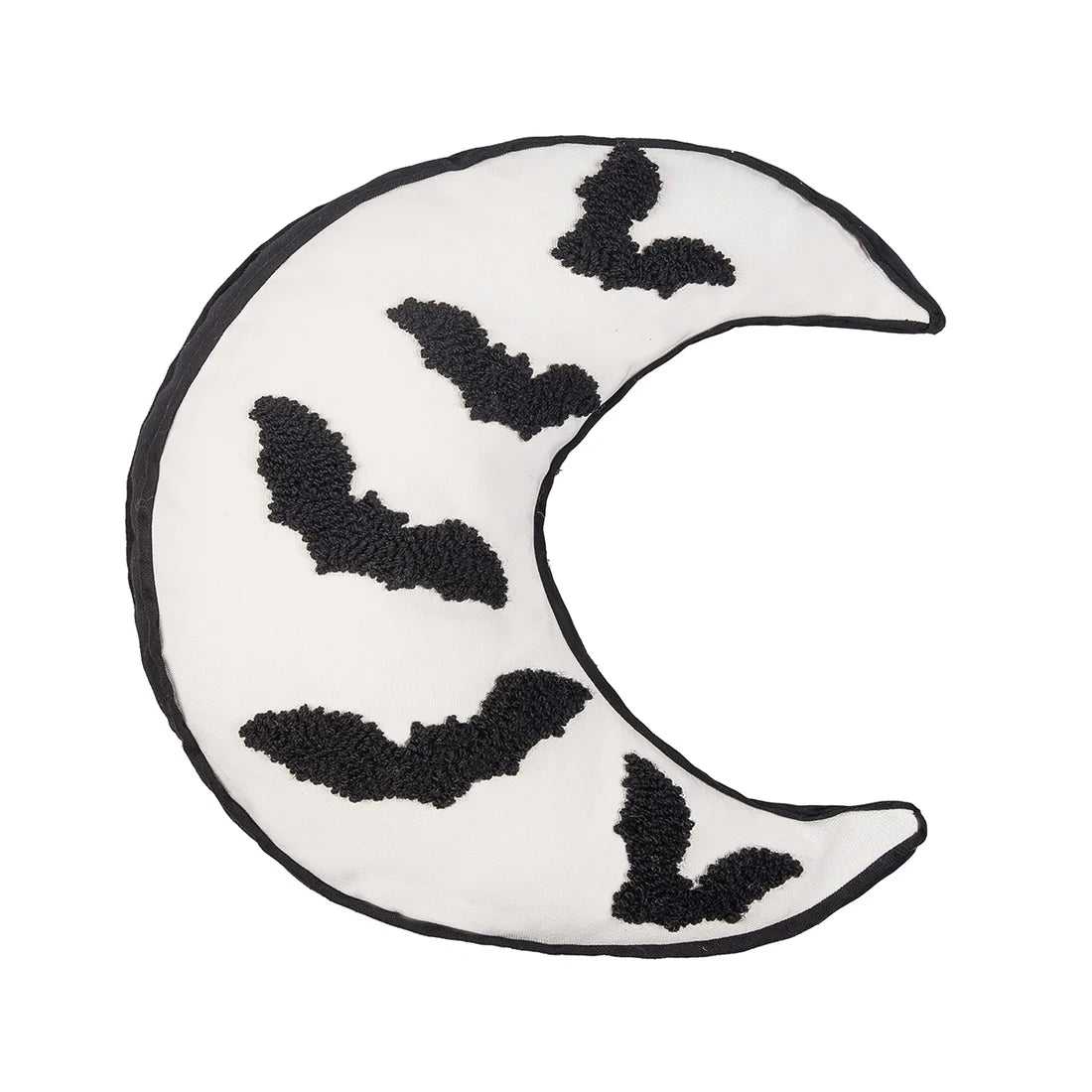 Moon Bats Hooked Shaped Pillow
