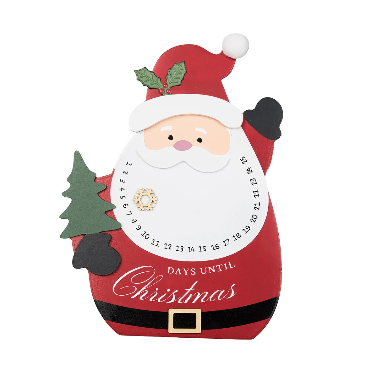 Santa Table Countdown Advent Calendar