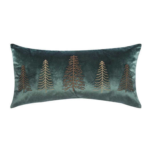 Beaded Tree Pillow