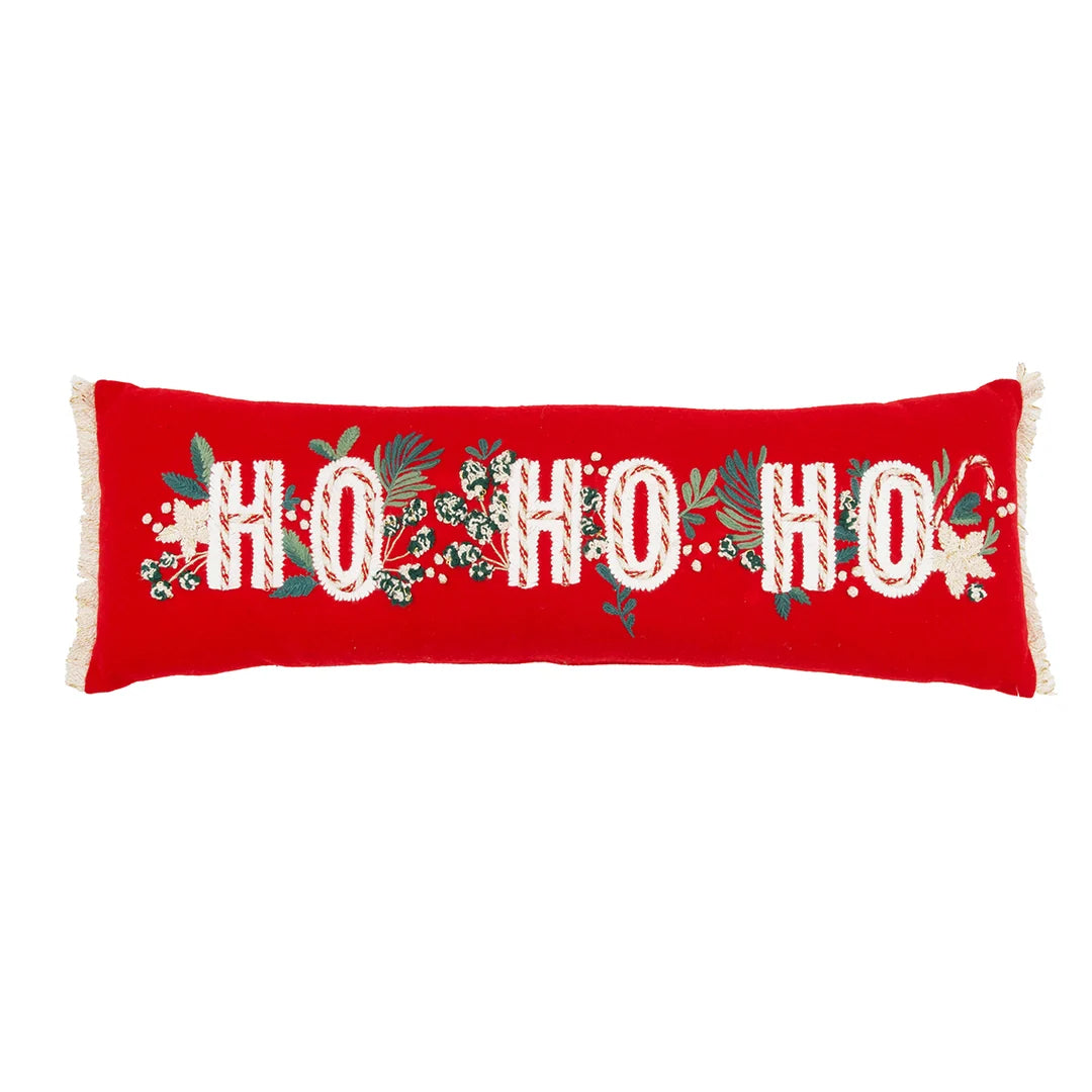 Berry Botanical HO HO HO Pillow