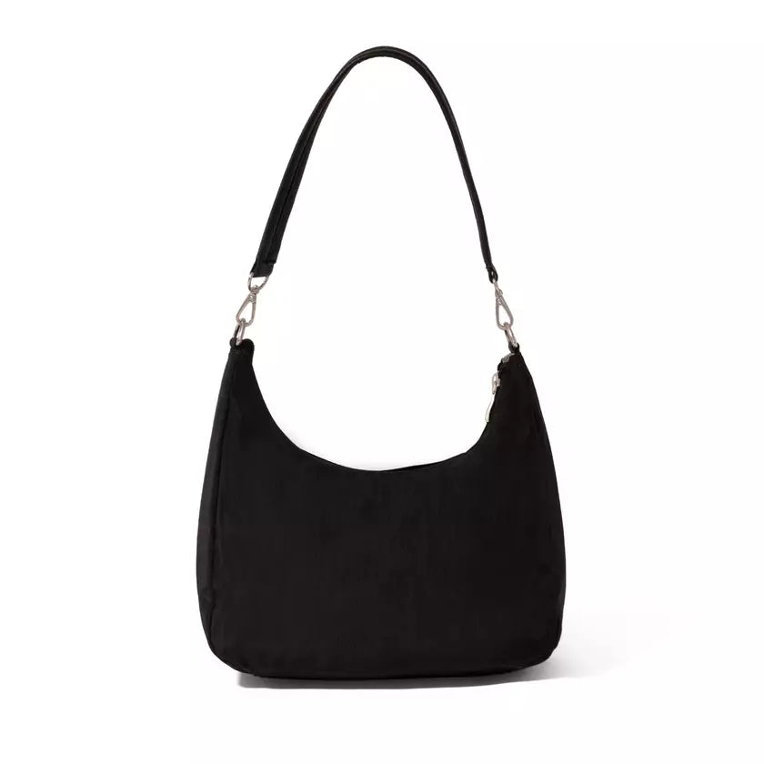 Coastal Flip Lock Half Moon Bag