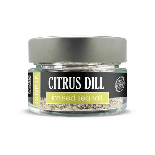 Citrus dill infused sea salt