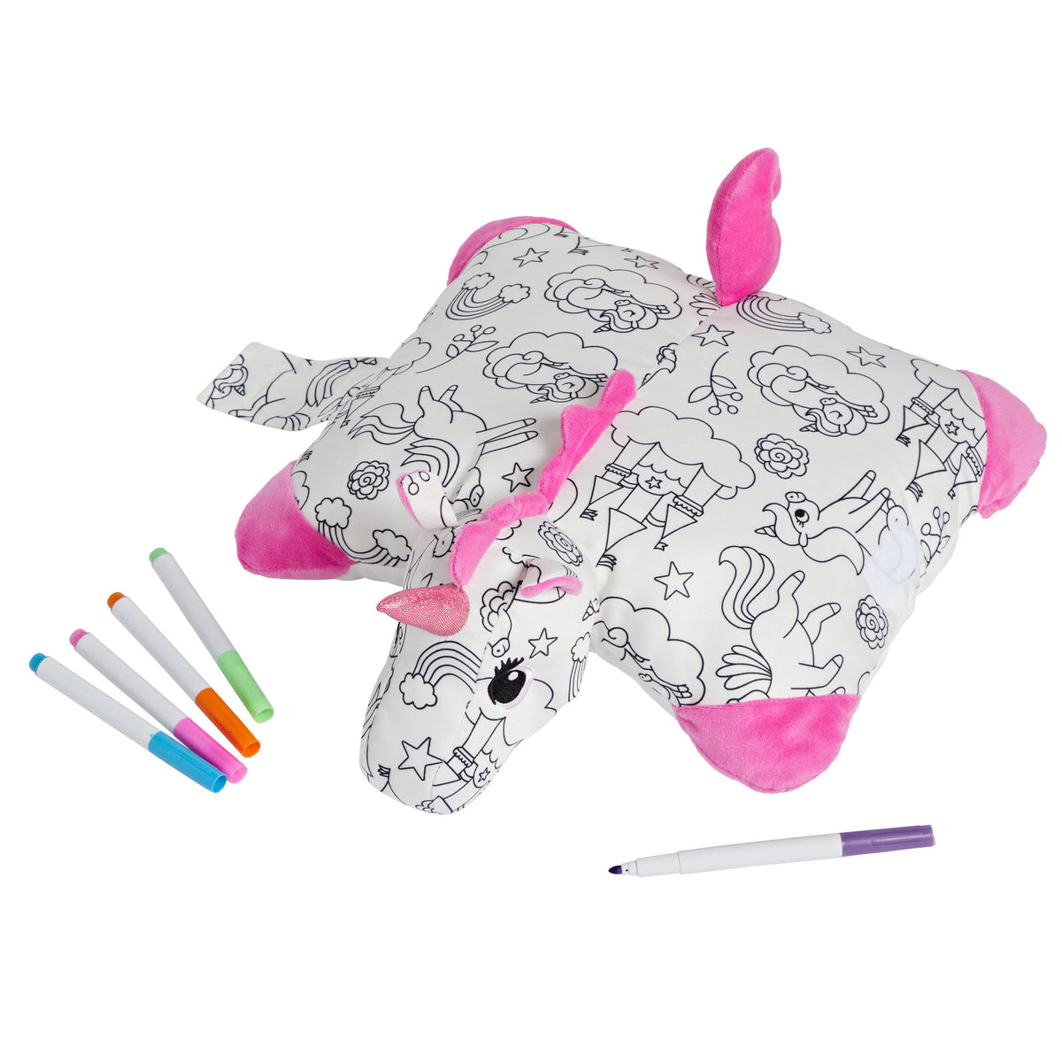 Color On Unicorn Pillow Pet