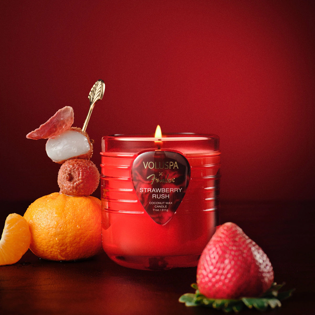 Strawberry Rush - Boxed Candle