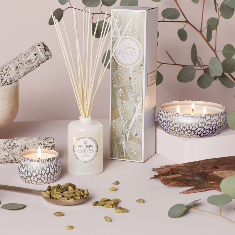 Eucalyptus & White Sage - Reed Oil Diffuser