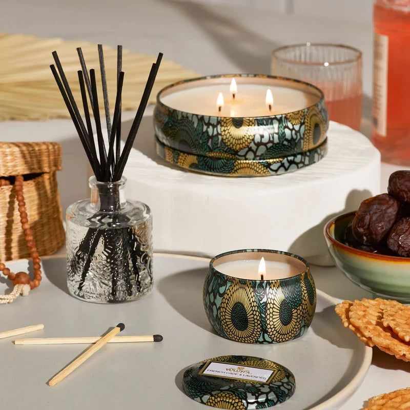 French Cade & Lavender - Mini Tin Candle