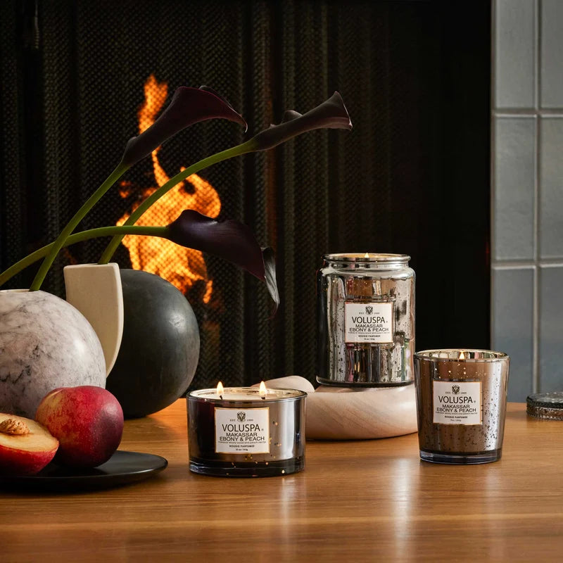 Makassar Ebony - Large Jar Candle