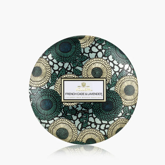 French Cade & Lavender - 3 Wick Tin Candle