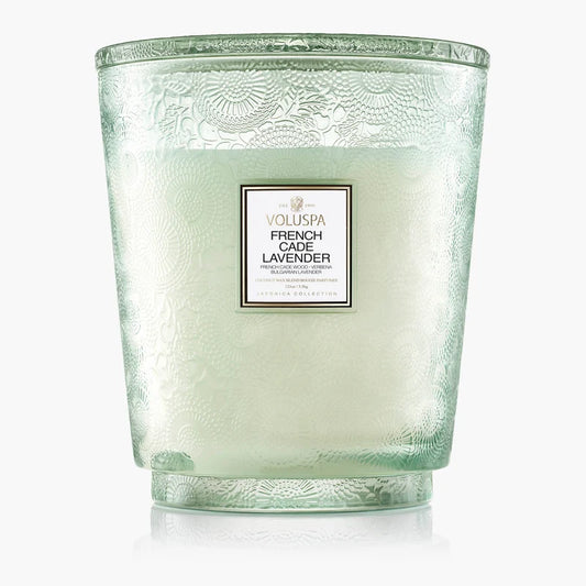 French Cade Lavender - 5 Wick Hearth Candle
