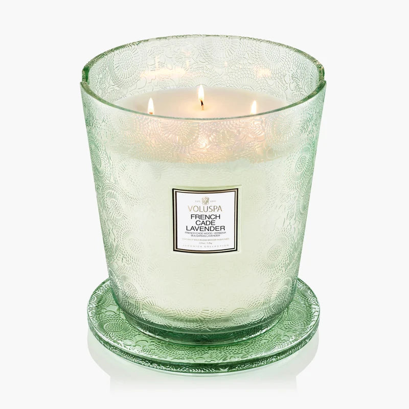 French Cade Lavender - 5 Wick Hearth Candle