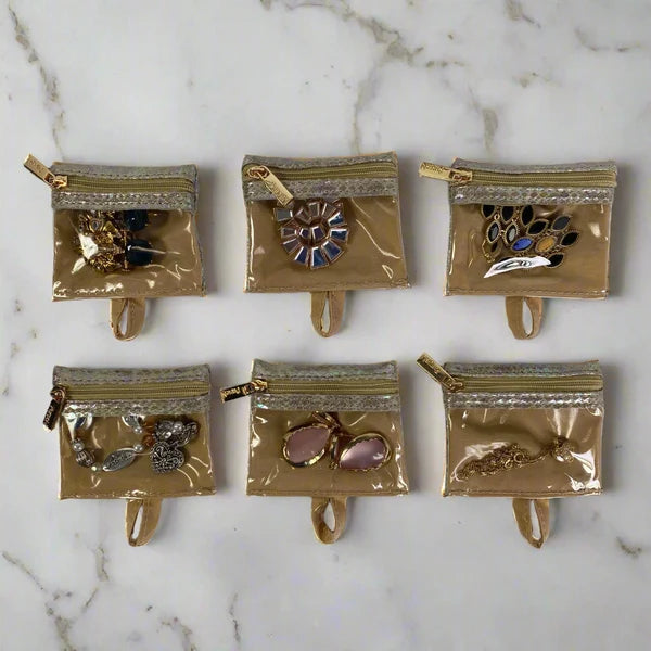 Getaway Jewelry Case-Glimmer Leopard