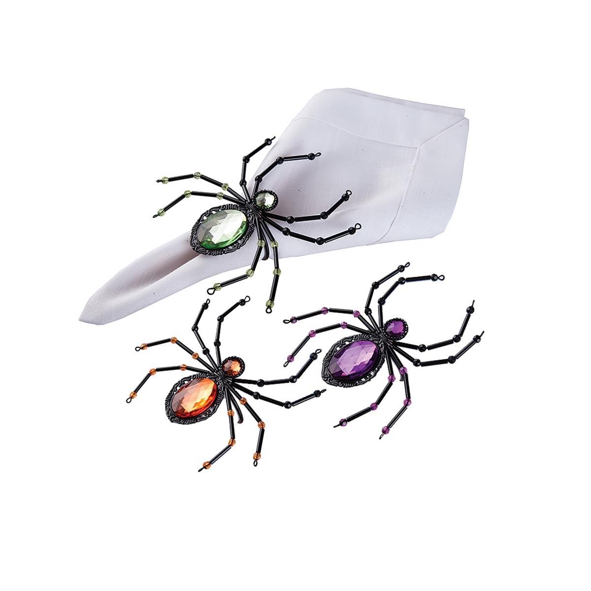 Jeweled Spider Napkin Ring