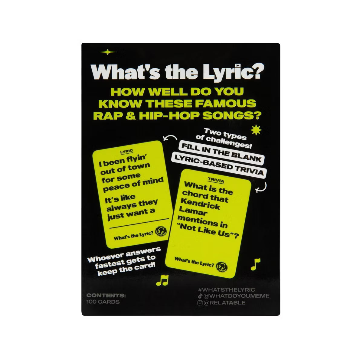 What's The Lyric Assorted