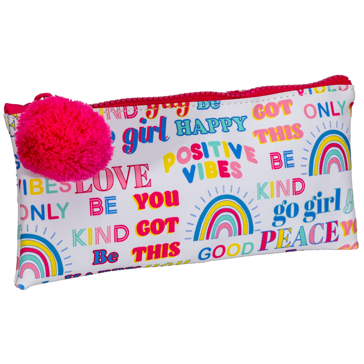 Travel Necessities Cosmetic Bag - Positive Vibes