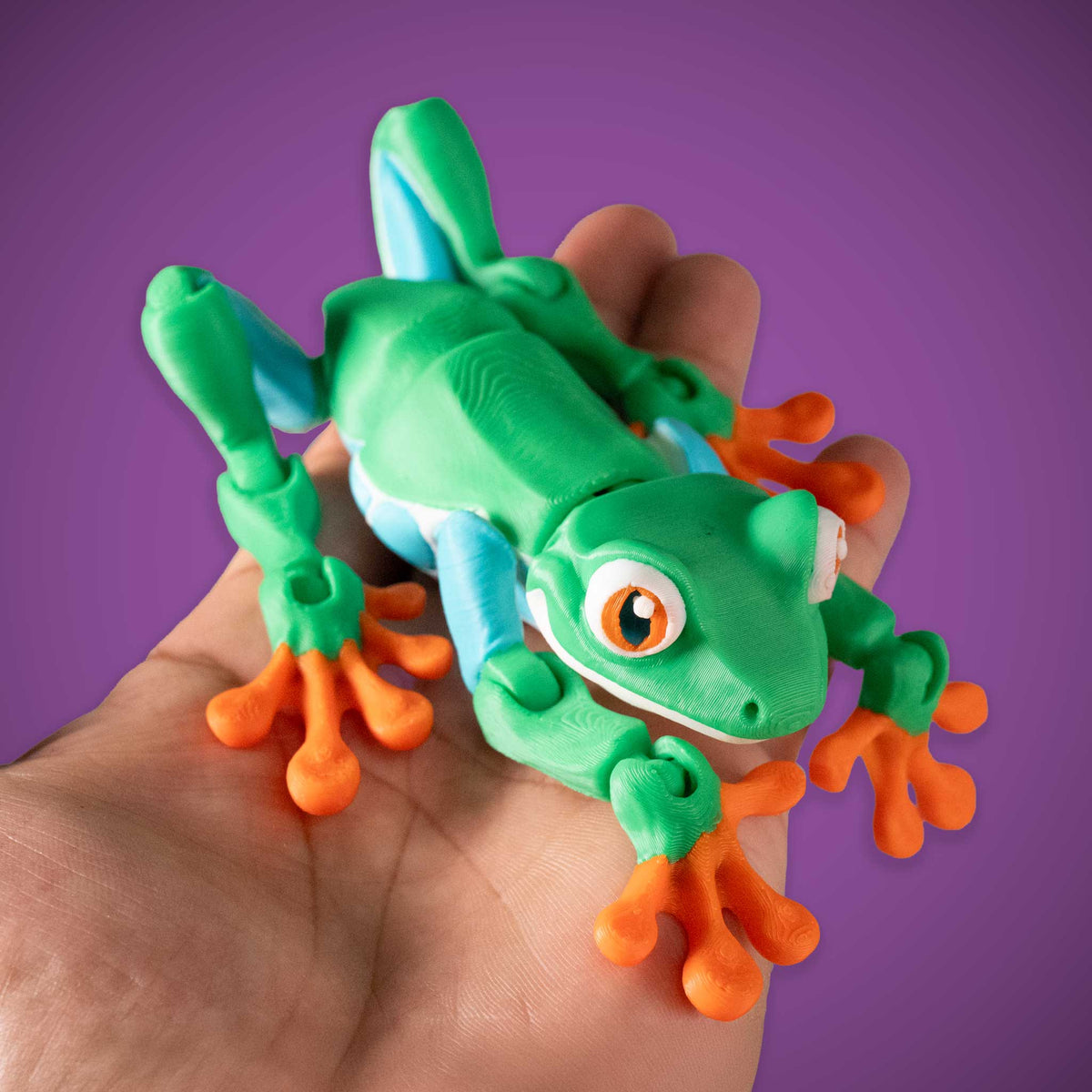 Palm Fidget | Green Tree Frog