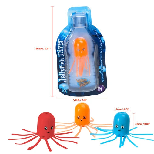 Jellyfish Diver in Beaker