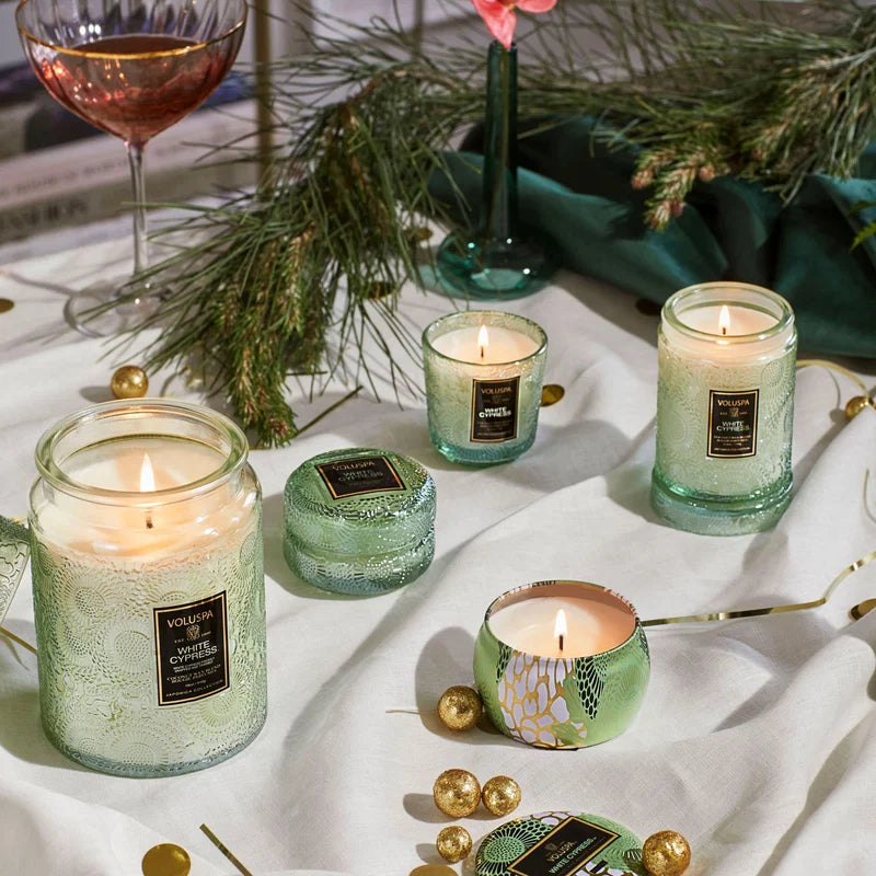 White Cyrpress - Mini Tin Candle