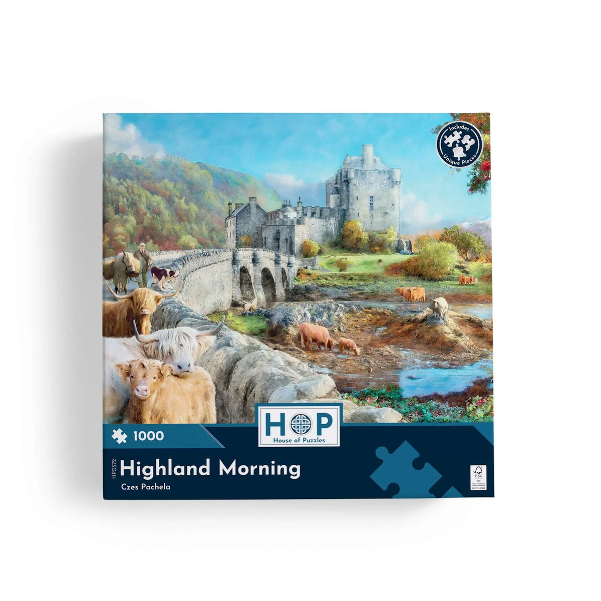 Highland Morning 1000 Piece Puzzle