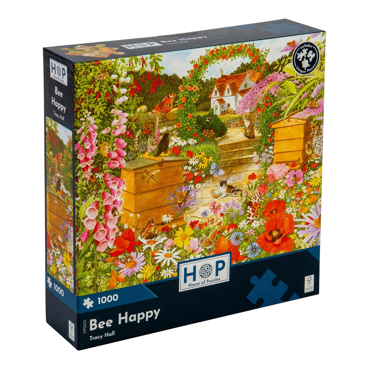 Bee Happy 1000 Piece Puzzle